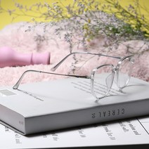 OU 블루라이트 차단 뿔테 투명 투톤 B867