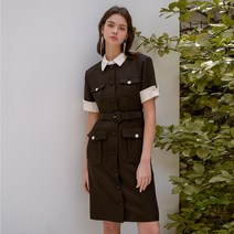 쥴리앤칼라 22SS 칼라47 피오레 미들텐 트위드 원피스