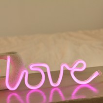 홈마인 네온사인 LED Love 무드등