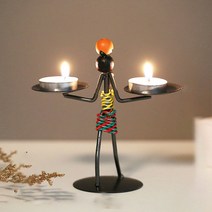 청람 핸드메이드 양초 캔들 홀더 J, 혼합색상