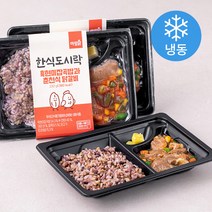 아임닭 한식도시락 흑현미 잡곡밥과 춘천식 닭갈비 (냉동), 230g, 3개입