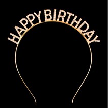 마크툴 생일파티 주인공 헤어밴드, 골드, 1개