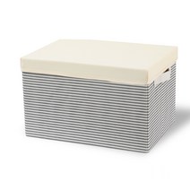 올하이 접이식 리빙박스 45 x 35 cm, 04 줄무늬, 1개