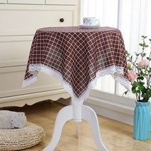 빈테리어 라운드 패턴 레이스 식탁보, TYPE 03, 원형 150 x 150 cm