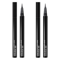 이삐 윙키스 워터프루프 아이라이너, 01 BLACK, 2개