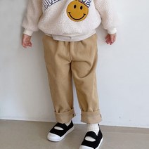 미니달콩 아동용 세미핏 골덴 팬츠