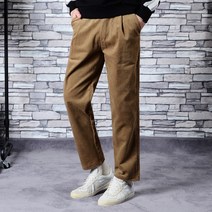 타운클로 남성용 코듀로이 밴딩 와이드팬츠