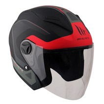[롤링스포수헬멧] MTHELMETS BOULEVARD 헬멧, CROSSROAD BLACK + RED