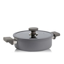 키친아트 뷰티컬렉션 IH 인덕션 전골냄비, 24cm, 그레이
