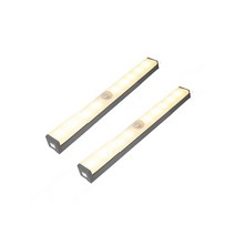 노바리빙 LED 센서바 100mm 2p, 전구색