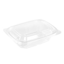 쿡앤락 반찬 샐러드 용기 투명 DS-202, 1개입, 100개