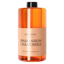 아소윤 스파맨션 바디 마사지 오일 케모마일, 1개, 1000ml