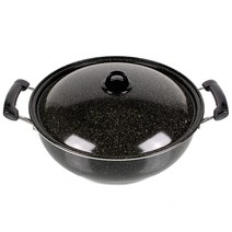 삐아또 업소용 대형 코팅 볶음팬, 1개, 45cm