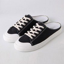 머시따 캔버스 뮬 스니커즈