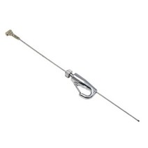 이동식 그림전시 와이어 액자걸이 3m 로프 + 후크 세트, 혼합색상, 1세트