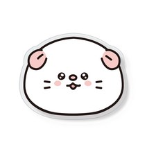 꽁지와옹이 투명 아크릴 스마트 휴대폰 거치대, B머시따, 1개