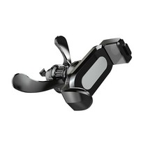 CATOM 와이드 그립 송풍구형 휴대폰 거치대 SL-04, 블랙, 1개