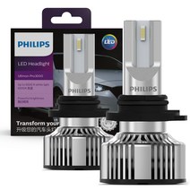 필립스 얼티논 프로 3000 LED 바이펑션 전구 HB3(9005) 2p, 6500K 백색광, 9005