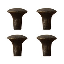 주물 손잡이 송이 엔틱, 4개