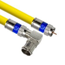 마하링크 고급형 RF 안테나 5C 꺾임 동축 케이블, MLZ-RLY030(옐로우)