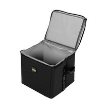 스카디 보온보냉 소프트 쿨러, 블랙, 25L