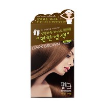 펴난 프리미엄 염색약 5p, 다크브라운, 1개