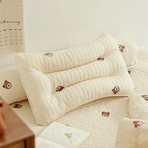 밀로앤개비 아동용 동물베개 샌디 마이크로 베개솜포함, 혼합색상