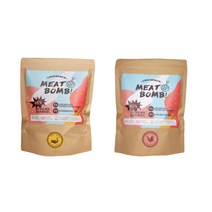 치즈썬 전연령 미트밤 강아지 사료 500g x 2종, 오리, 닭, 1개