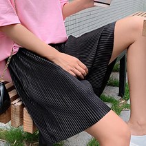하늘거리는 여름 로우 웨스트 임산부 반바지
