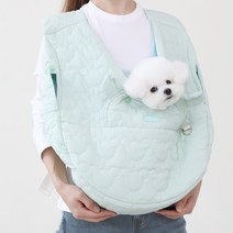 리토가토 강아지 보들리 앞가방, 민트