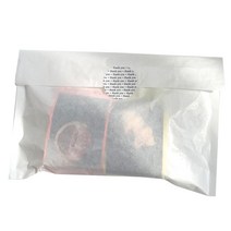 페이퍼백 대 + 감성 땡큐 패턴 스티커 세트, 화이트(페이퍼백), 블랙(스티커), 1세트