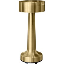 에피하임 침실 캠핑 카페 감성 무선 테이블 아령 조명 A타입, 골드