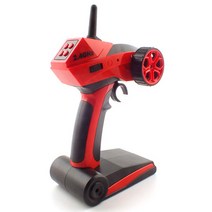 ZC 2.4GHz 1/16 방수 락크라울러 RC 전용 조종기 ZC171678RE, 레드