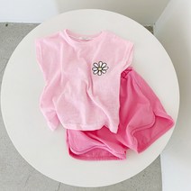 베베나인 아동용 데이지 상하복 세트