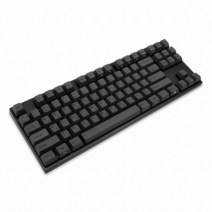 바밀로 RE PBT 염료 승화 키캡 한글 유선키보드 갈축, VA87M, 다크 그레이, 텐키리스