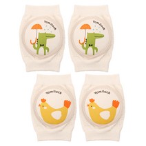 요미락 아동용 오가닉 무릎보호대 2종 x 2p 세트, 아크, 치치, 2세트