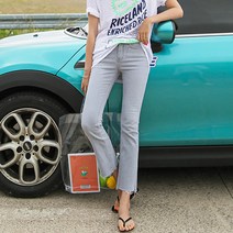 시크폭스 여성용 51탄 부츠컷 데님 팬츠 기본기장