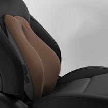 CarStory 차량용 퍼펙트케어 마사지 등받이쿠션 SR-M10, 브라운, 1개