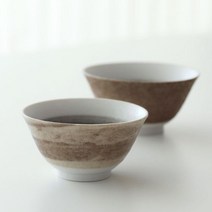 오체어스 베이직 라인 공기대접 2인 세트, 혼합색상, 공기 2p + 대접 2p