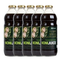 이너블릭 발효숙성 노니주스원액, 1L, 5개