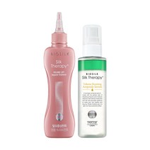 실크테라피 볼륨 리프트 헤어 앰플 트리트먼트 150ml + 부스팅 세럼 125ml 세트, 1세트