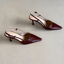바이로쏘 델라 스틸레토 힐 슬링백 7cm