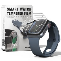 누아트 애플워치 프리미엄 자가복원 EPU 풀커버 액정보호필름 44 / 45mm 3p, 투명