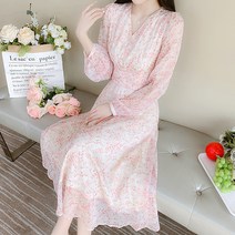 포플러앤씨 여성용 헤르넬 브이 원피스
