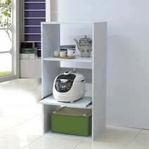 유니크가구 500 깔끔이 렌지대 일반형, 화이트