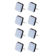 케이홈 가구 테프론 패드 못형 사각 30mm 8p, 1개