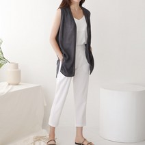 럽스 여성용 루리 오픈 롱 조끼