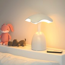 비센드 터치식 LED 충전식 무드 수유 취침등 BS-M1, 화이트