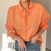 여성용 라라온 포넬리 루즈핏 셔츠