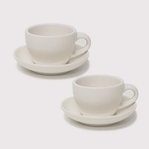 호레카 3호 커피잔 270ml + 받침 세트, 2세트